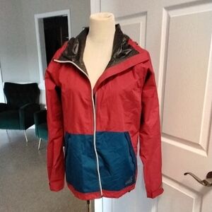AEGIS Woman's Red and Blue Jacket / Invisible Sheild